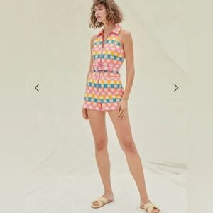 SAYLOR Valentine's Romper